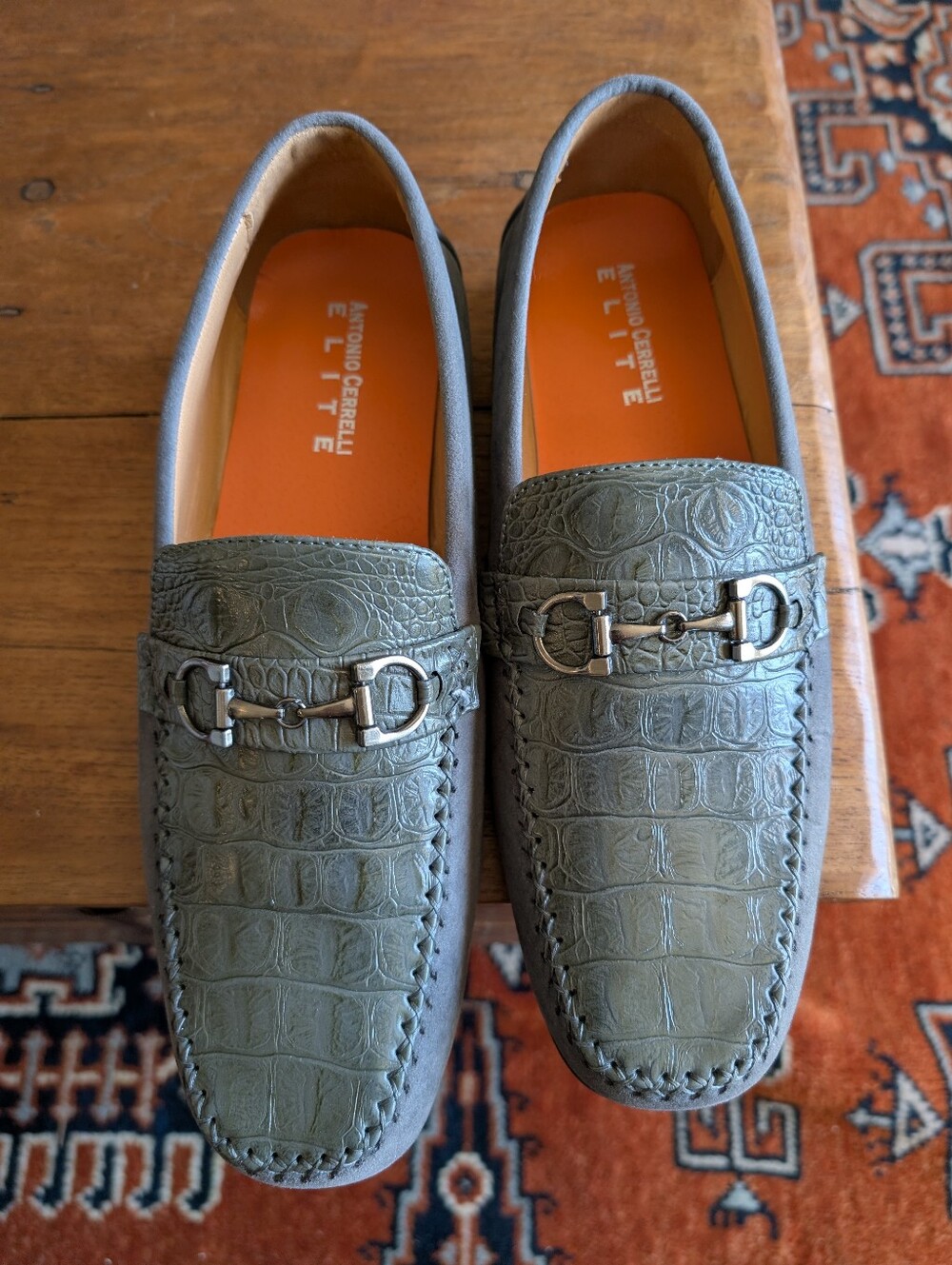 Antonio Cerrelli Elite Men's Grey Loafer Size 10